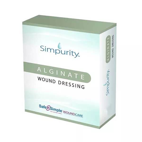 Simpurity Alginate 4" X 8" Pad- 1 Each