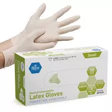 Sterile Powder-free Latex Exam Glove Small- Box of 50