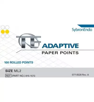 SybronEndo - TF Adaptive Paper Points ML2 100/Pk