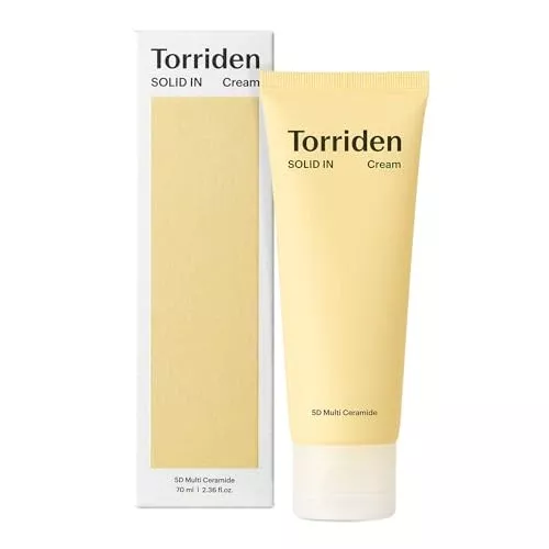 TORRIDEN SOLID-IN Ceramide Cream - Deep Hydration, Nourishing & Soothing - 2.4 fl oz