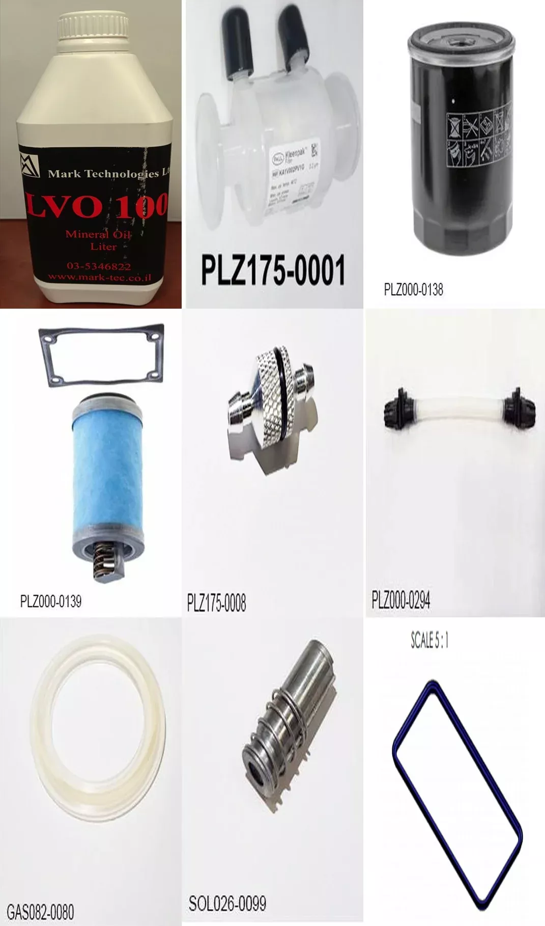 Tuttnauer Preventative Maintenance Kits (Plazmax P50)