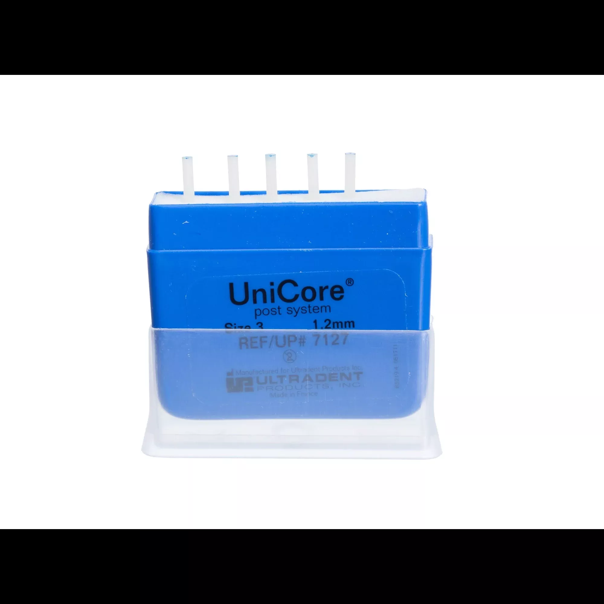 Ultradent - Unicore Post #3, 1.2mm, Blue, Refill 5/Pack