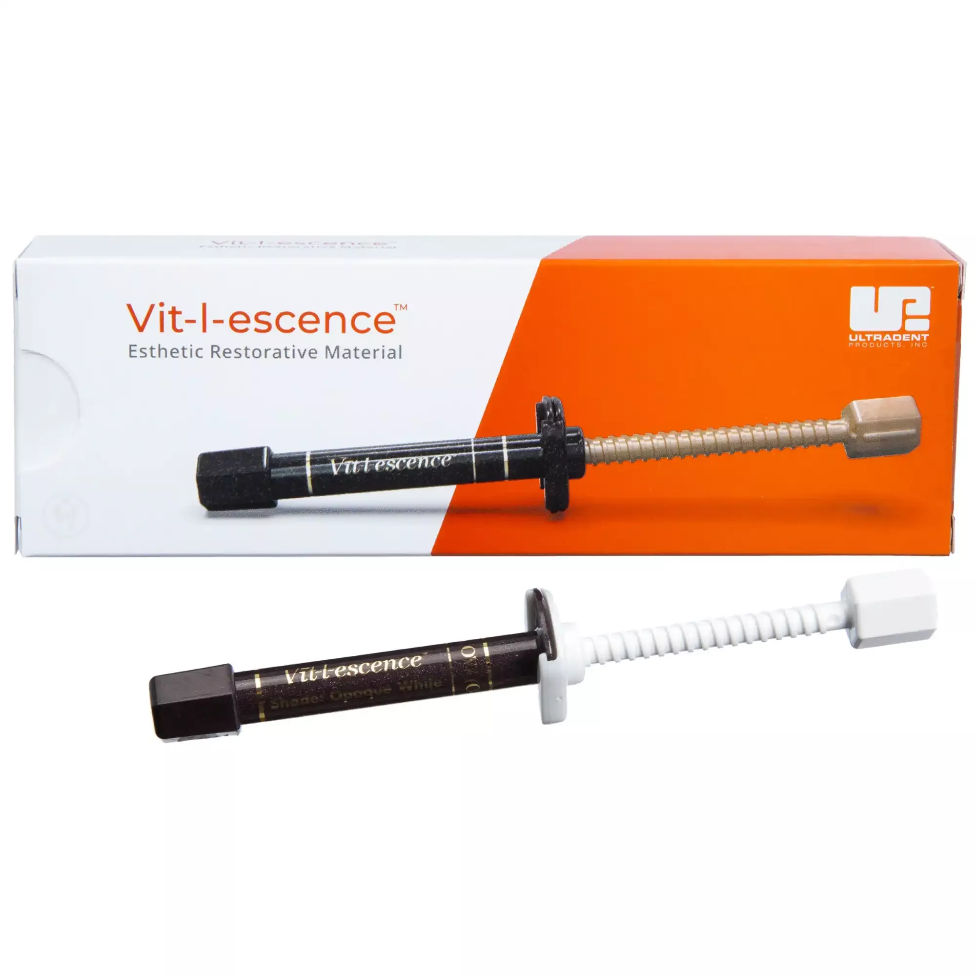 Ultradent - Vit-l-escence Syringe Opaque White Refill
