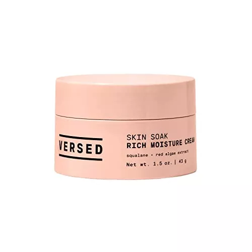 Versed Moisturizer - Rich Hydration with Squalane, Vitamin E & Red Algae - 1.5oz