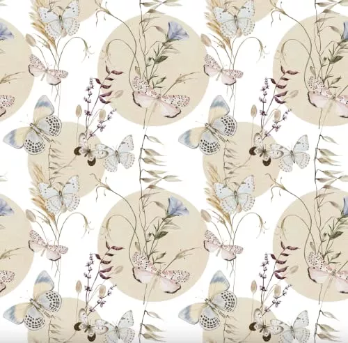 Waterleaf Paper Co. Dissolvable Gift Wrap - 100% Biodegradable, Butterfly Design - 6 Sq-Ft