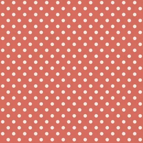 Waterleaf Paper Co. Dissolvable Gift Wrap - 100% Compostable, Red White Polka Dots - 18" x 47"
