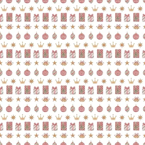 Waterleaf Paper Co. Dissolvable Gift Wrap - 100% Plant-Based, Unique Nutcracker Design - 6 Sq Ft