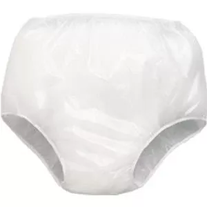Waterproof Vinyl Pull-on Pant, Small 20" - 26"- Pack(age) of 3