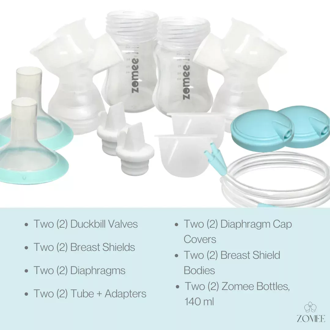 Z2 Breast Shield Kit For Double Pumping, 24mm- 1 Each